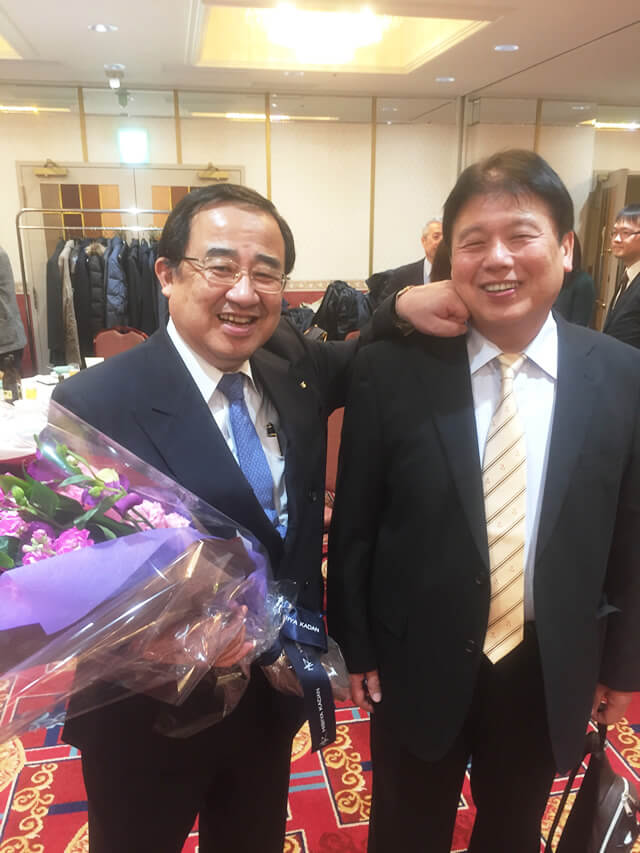 井上 孝 教授の退官特別講演・記念祝賀会に出席して来ました。